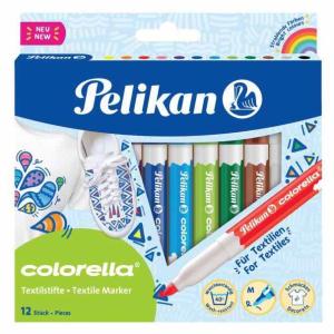 Pelikan Colorella Tekstil Kalemi 12 Renk Kutu