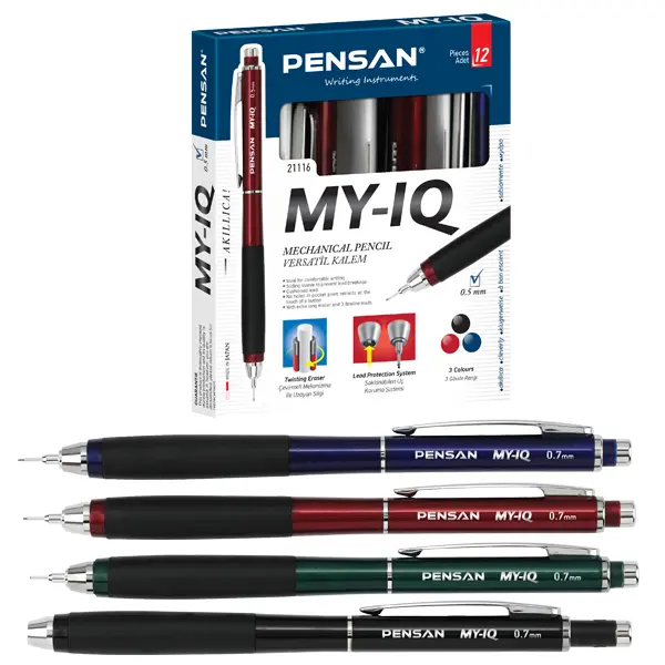 Pensan My-IQ Versatil Kalem 0.7 mm 12 Li Kutu