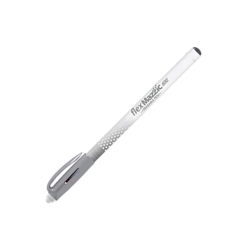 Pentel GELE001 Flexoffice Silgili Jel Mürekkepli Roller Kalem Silinebilir 0.5mm Siyah 12 Li Kutu