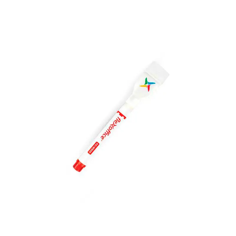 Pentel WB09 Flexoffice Silgili Beyaz Yazı Tahtası Kalemi 1.5mm Kırmızı 12 Li Kutu