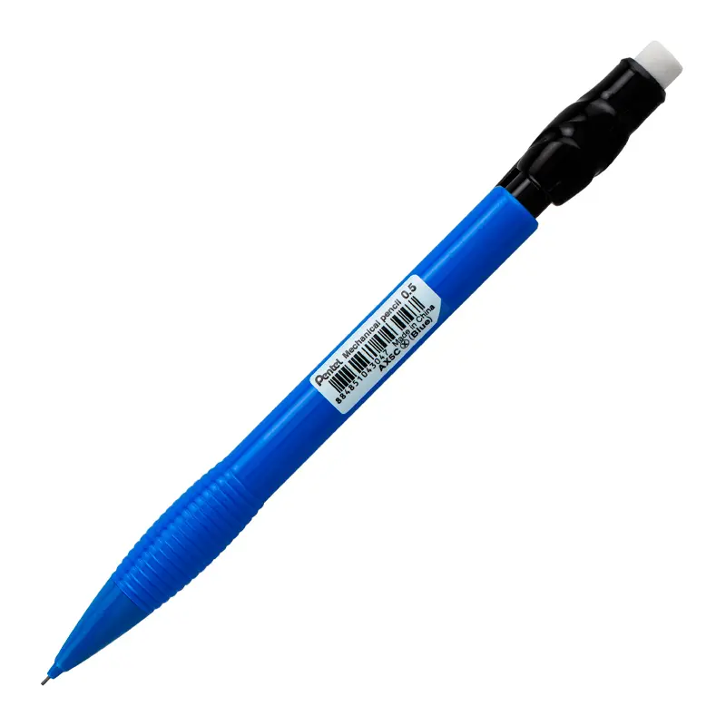 Pentel AX5 Prime Plastik Gövdeli Versatil Kalem 0.5mm Mavi Gövde 12 Li Kutu