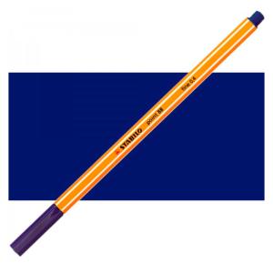 Stabilo Point 88/22 İnce Uçlu Keçeli Kalem 0.4mm Gece Mavisi 10 Lu Kutu