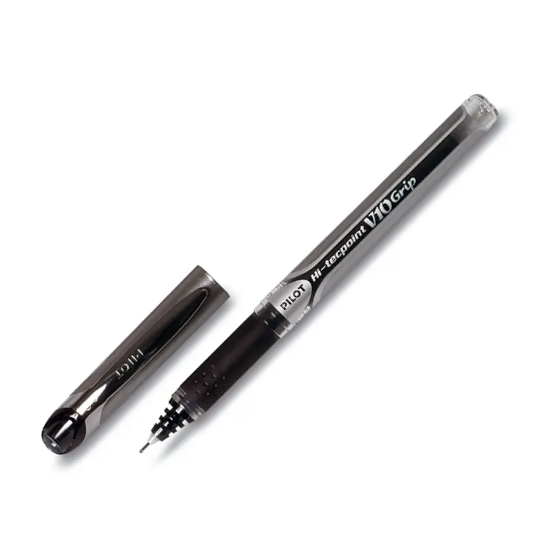 Pilot V10 Hi-Techpoint Grip Roller Kalem 1.0mm Siyah 12 Li Kutu
