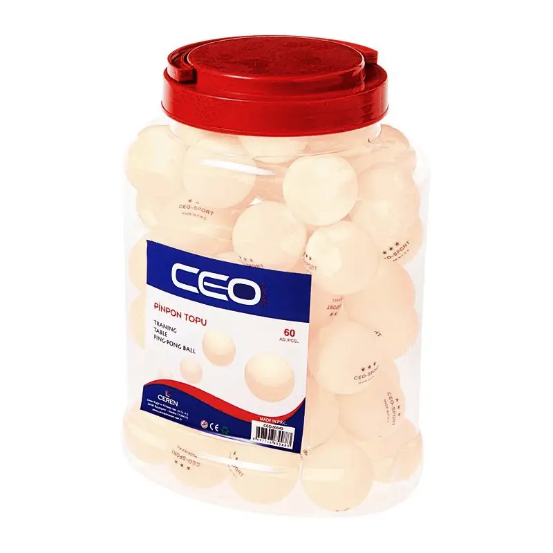 Ceo Sport Pinpon Topu Beyaz 60 Lı Kavanoz