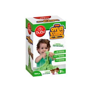 Bu-Bu KU0003 Sand Kinetik Oyun Kumu 500 Gr. Yeşil