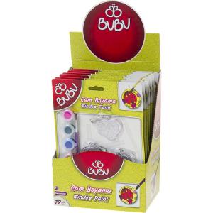 Bu-Bu 00127 Anahtarlık Cam Boyama Seti