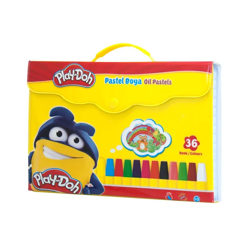 Play-Doh PA008 Çantalı Pastel Boya 36 Renk