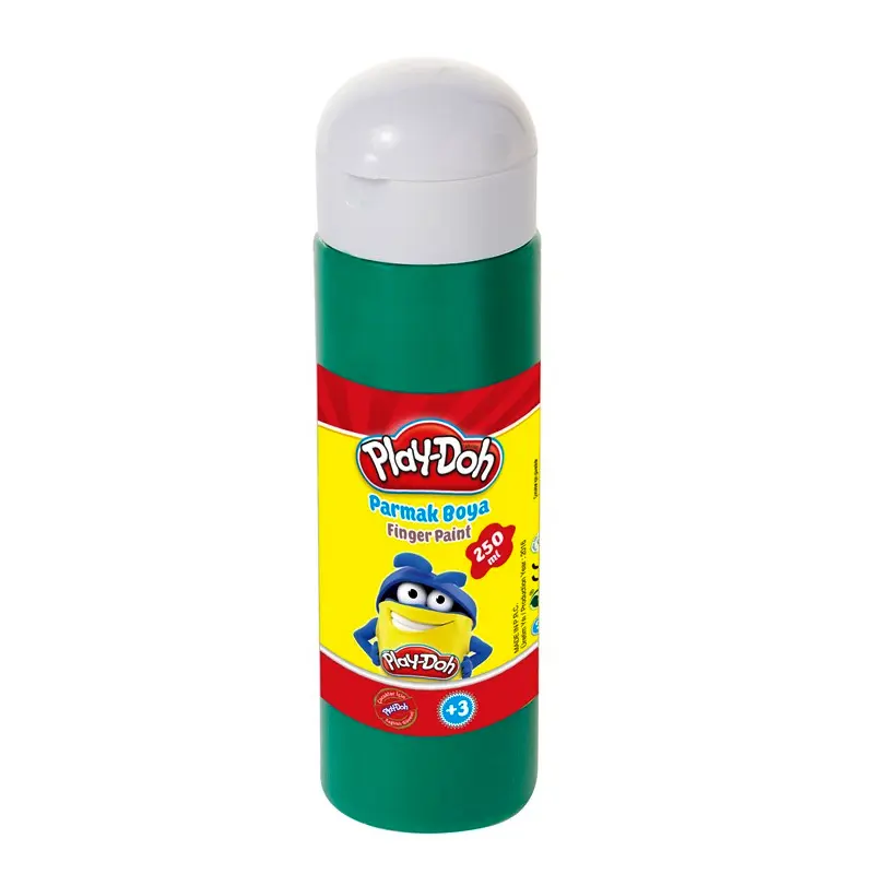Play-Doh PR007 Parmak Boyası Tüp 250 ML Yeşil