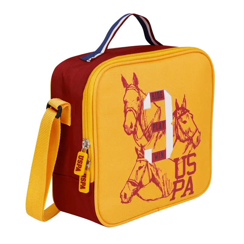 U.S. Polo Assn. 24204 Beslenme Çantası Sarı - Kırmızı