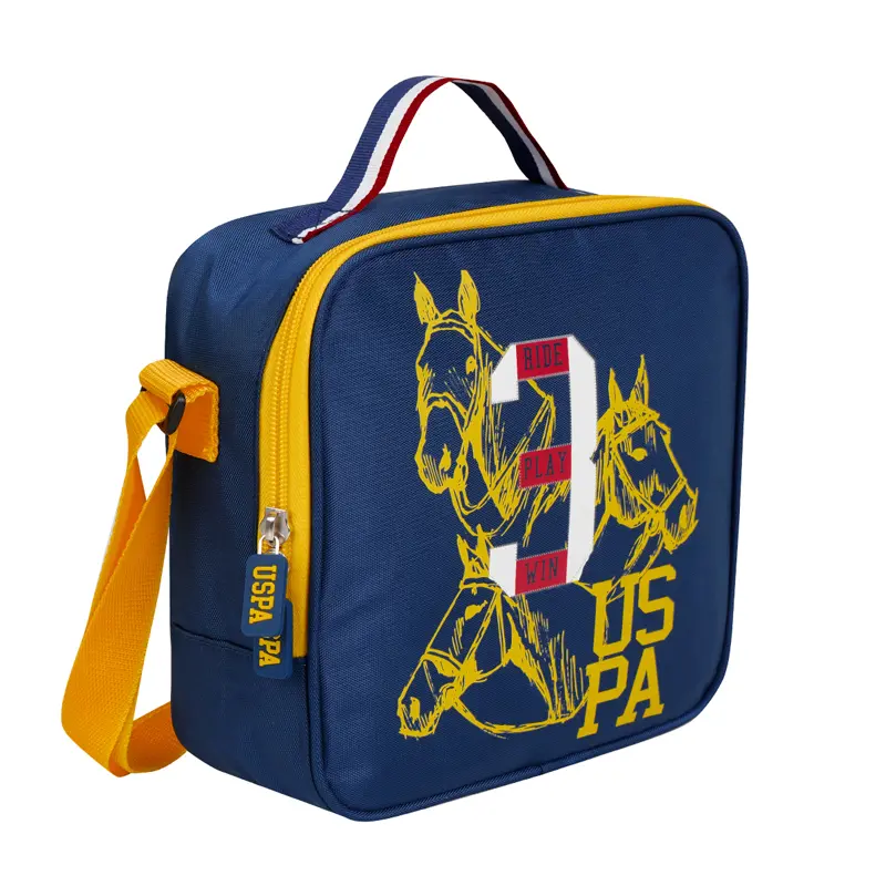 U.S. Polo Assn. 24207 Sarı - Lacivert Beslenme Çantası