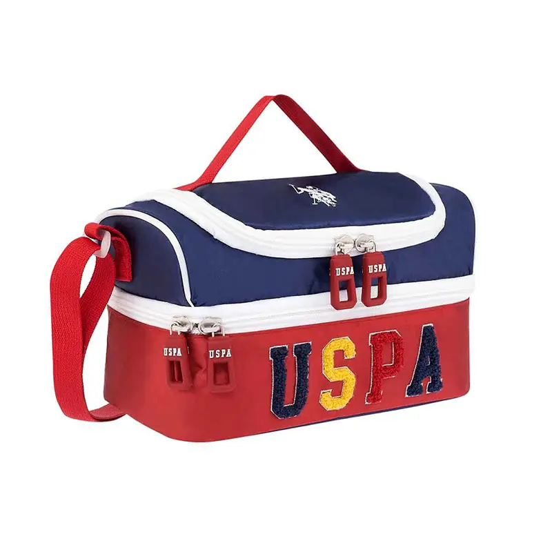 U.S. Polo Assn. 24265 Parlak Lacivert - Kırmızı Beslenme Çantası