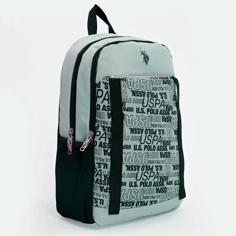U.S. Polo Assn. 23225 Yeşil Grisi Okul Sırt Çantası