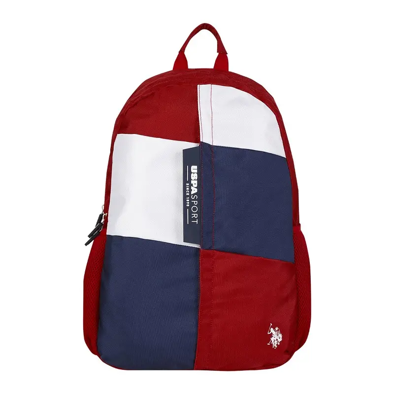 U.S. Polo Assn. 24053 Kırmızı - Lacivert Okul Sırt Çantası