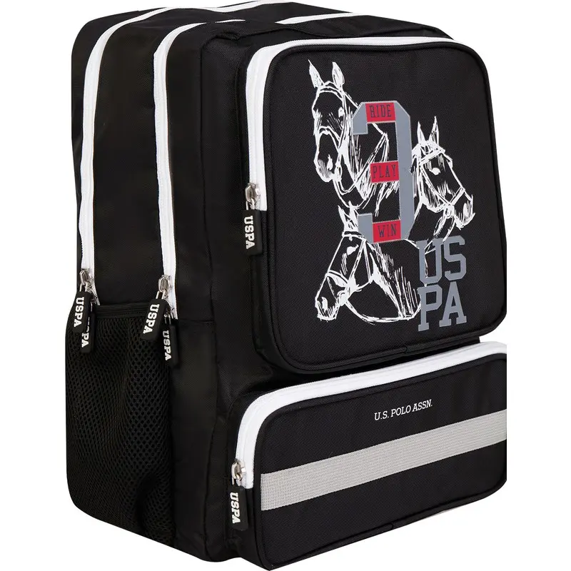 U.S. Polo Assn. 24214 Siyah Okul Sırt Çantası
