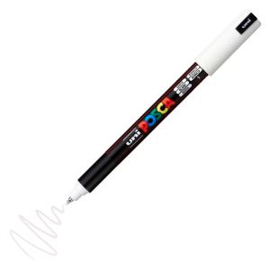 Uni-Ball Posca PC-1MR 0.7mm Su Bazlı Poster Markörü Beyaz 6 Lı Kutu