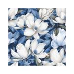 White Flowers Rölyef Poster Baskı Kağıt Boyutu: 33x48cm Baskı Boyutu: 31.5x31.5cm 8 Adet
