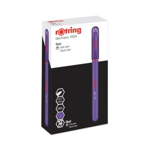 Rotring Jel Mürekkepli Roller Kalem 0.7mm Mor 12 Li Kutu