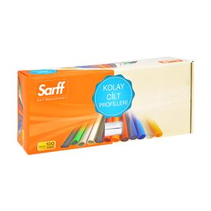 Sarff Plastik Geniş Sırtlık 15 mm Beyaz 100 Lü Kutu
