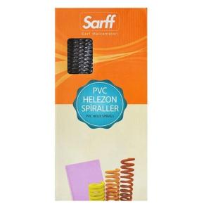 Sarff Plastik Spiral Helezon Tel Şeffaf 6 mm 200 Lü Kutu