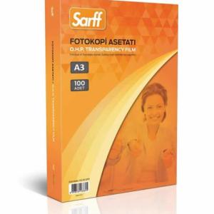 Sarff Fotokopi Asetatı 110 micron A3 100 Lü Paket