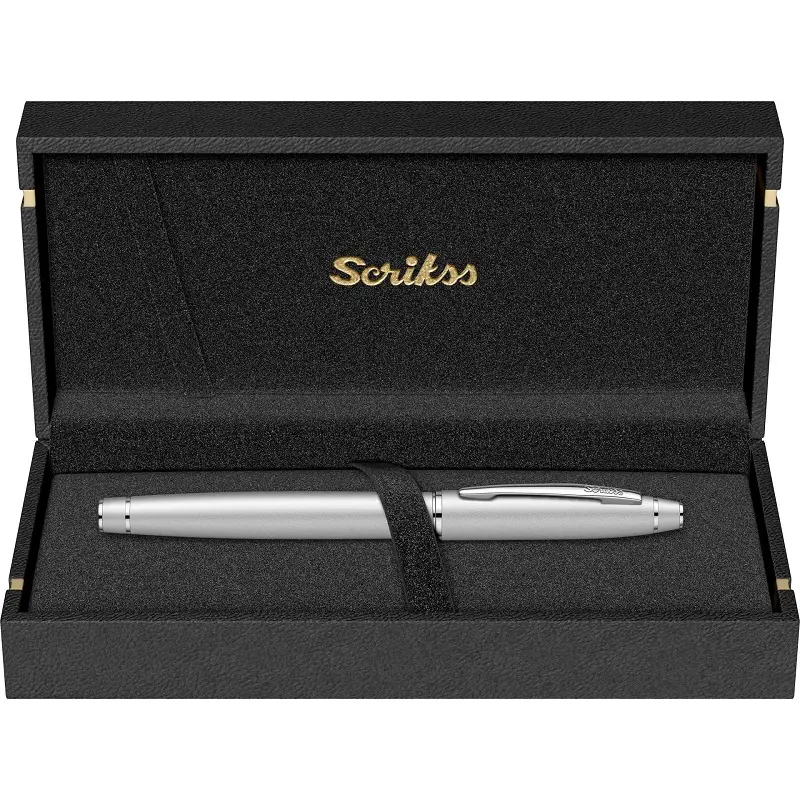 Scrikss 35 Noble Roller Kalem Mat Krom
