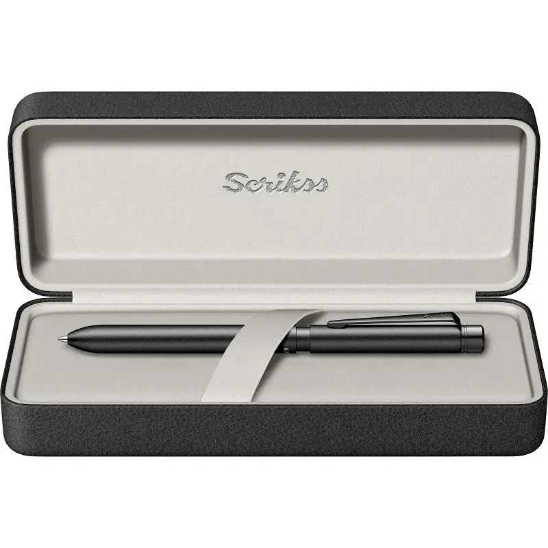 Scrikss 83 Trio Sport Multi Fonksiyon Kalem 0.7mm Siyah