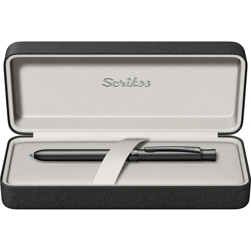 Scrikss 93 Trio Multi Fonksiyon Kalem 0.5mm Mat Siyah