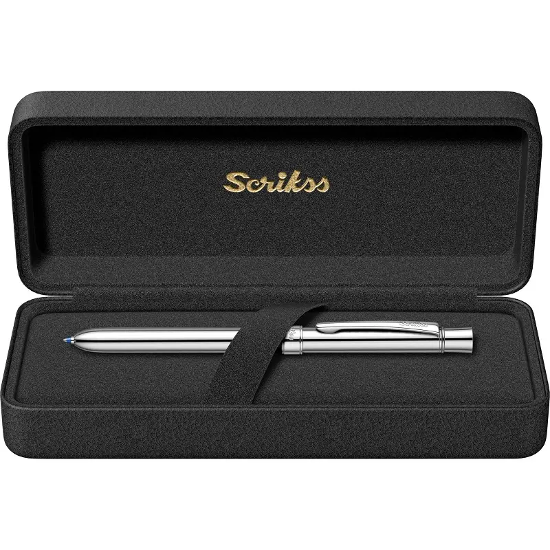 Scrikss 93 Trio Multi Fonksiyon Kalem 0.5mm Krom