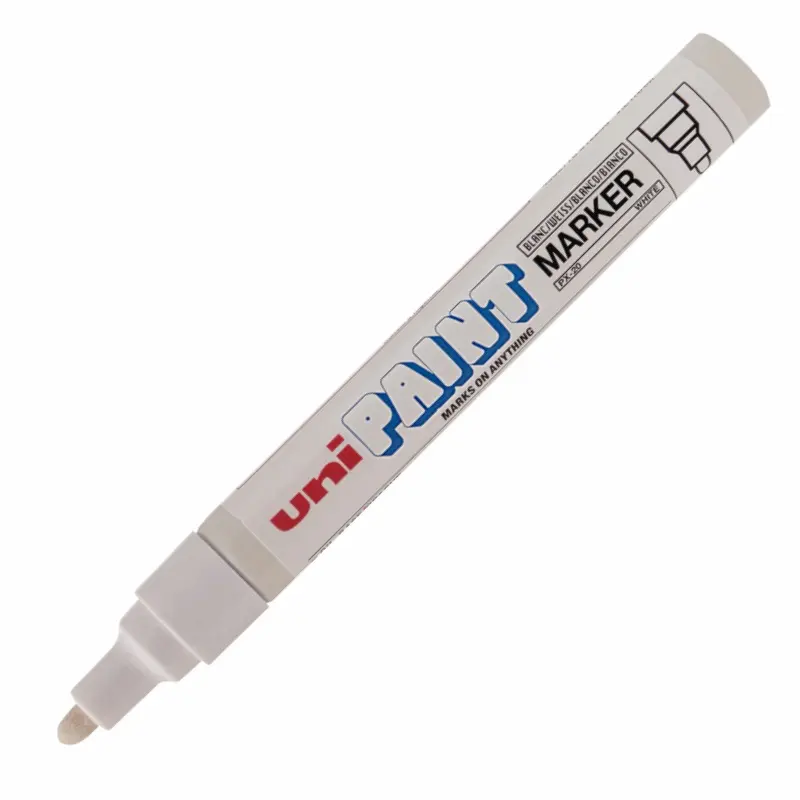 Uni-Ball Paint Marker 2.2 - 2.8 mm Boyama Markörü Beyaz 12 Li Kutu