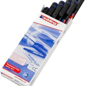 Edding 140S Asetat Kalemi Mavi 10 Lu Kutu