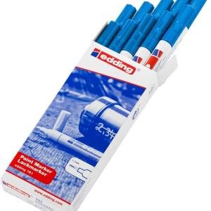 Edding 751 Boya Dekor Markörü Mavi 10 Lu Kutu