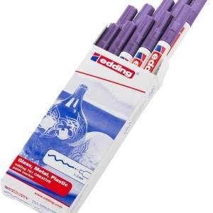 Edding 751 Boya Dekor Markörü Mor 10 Lu Kutu