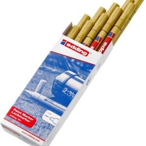 Edding 751 Boya Dekor Markörü Altın 10 Lu Kutu