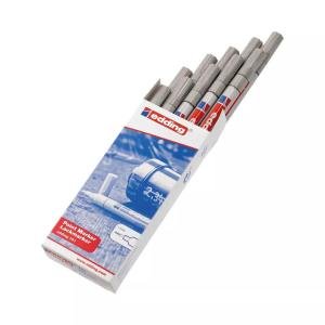 Edding 751 Boya Dekor Markörü Gümüş 10 Lu Kutu