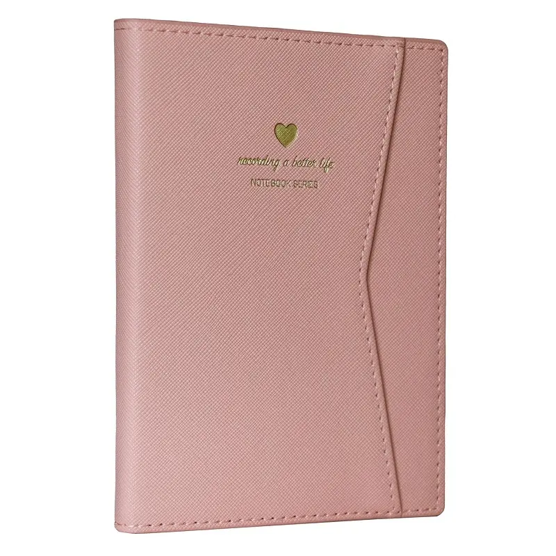 Victoria's Journals Geçmeli ve Cepli Defter 10x14.8cm A6 Ivory 80 gr. 128 Yaprak Bej