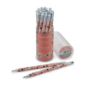 Bruno Visconti FunGraphix Puantiyeli Desen Kalemtraşlı Versatil Kalem 2.0mm 24 Lü Paket