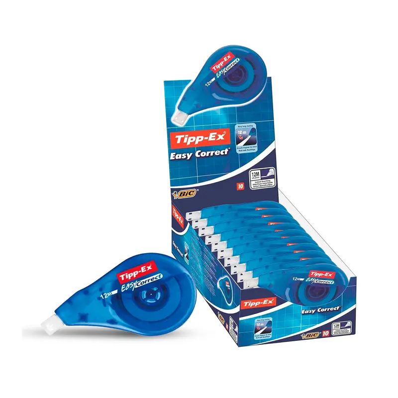 Bic Tipp-Ex Easy Correct Şerit Silici 12 Metre x 10 Lu Kutu