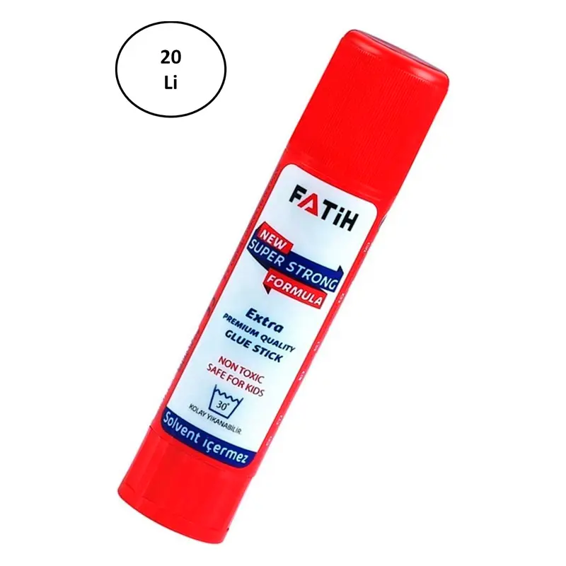 Fatih 36260 Glue Stick Yapıştırıcı 20 Gr. x 20 Li Kutu