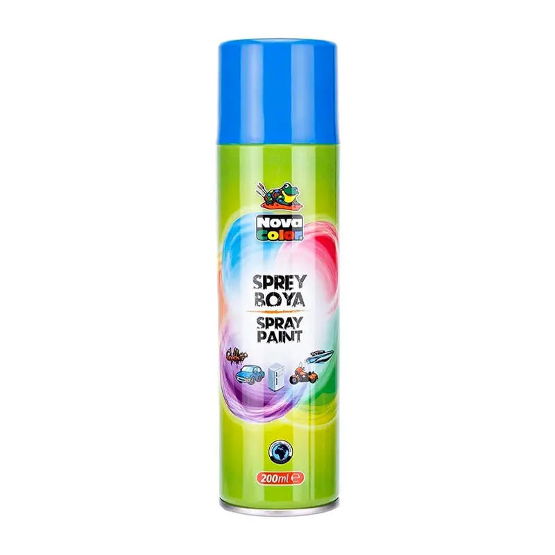 Nova Color NC-802 Sprey Boya 200 ML Mavi