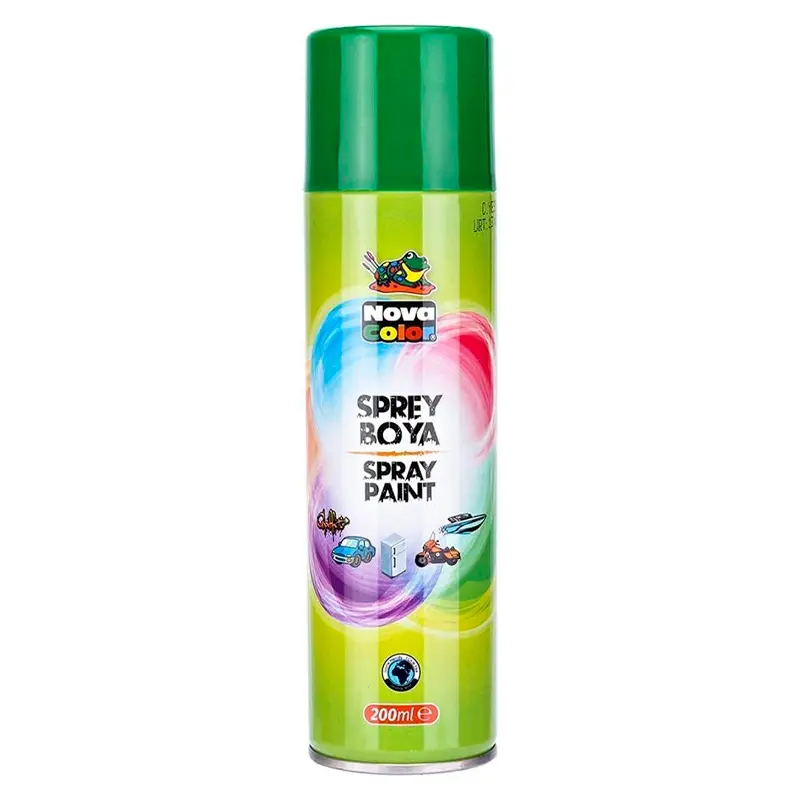 Nova Color NC-803 Sprey Boya 200 ML Yeşil
