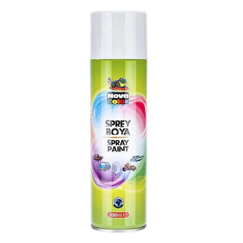 Nova Color NC-804 Sprey Boya 200 ML Beyaz