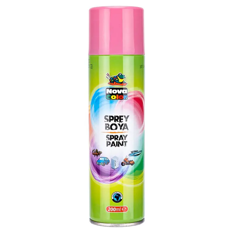 Nova Color NC-809 Sprey Boya 200 ML Pembe