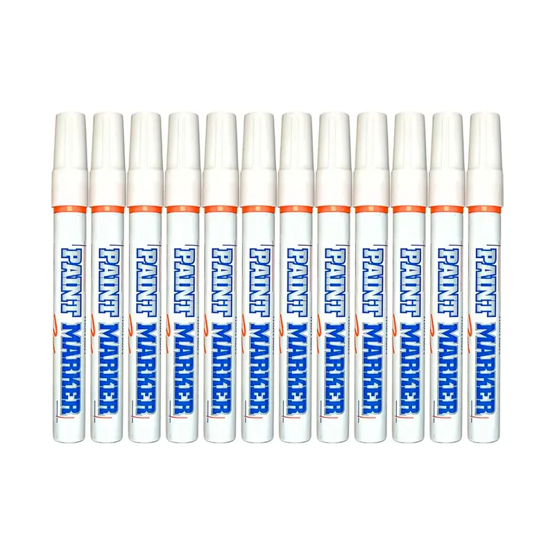 Munhwa Paint Marker Kalem Medium 4.5mm Turuncu x 12 Li Kutu