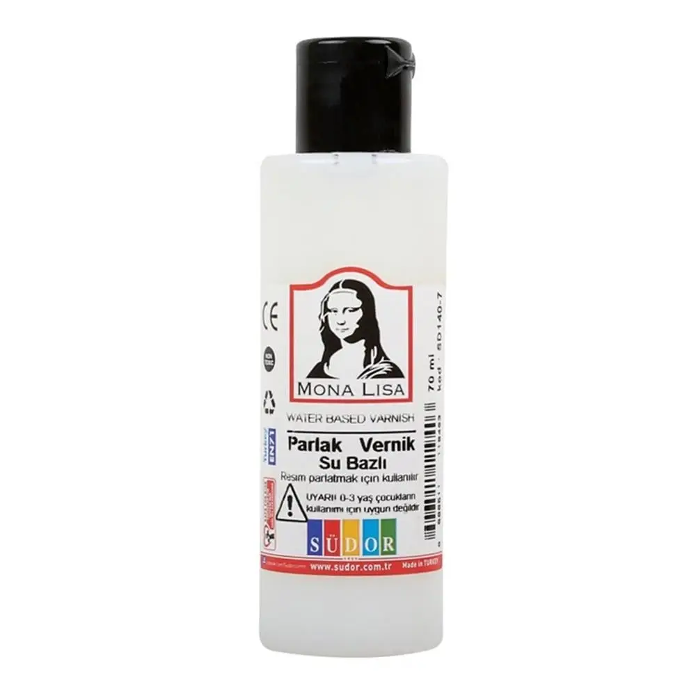 Südor Mona Lisa SD140-7 Su Bazlı Parlak Resim Verniği 70 ML x 12 Li Kutu