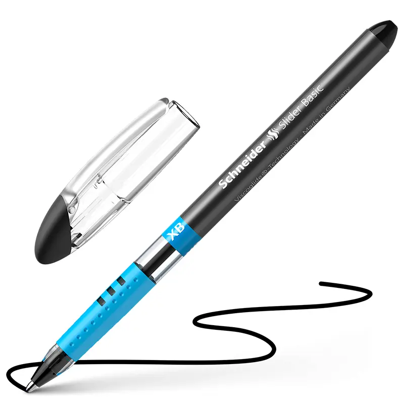 Schneider 151201 Slider Basic XB Tükenmez Kalem Siyah x 10 Lu Kutu