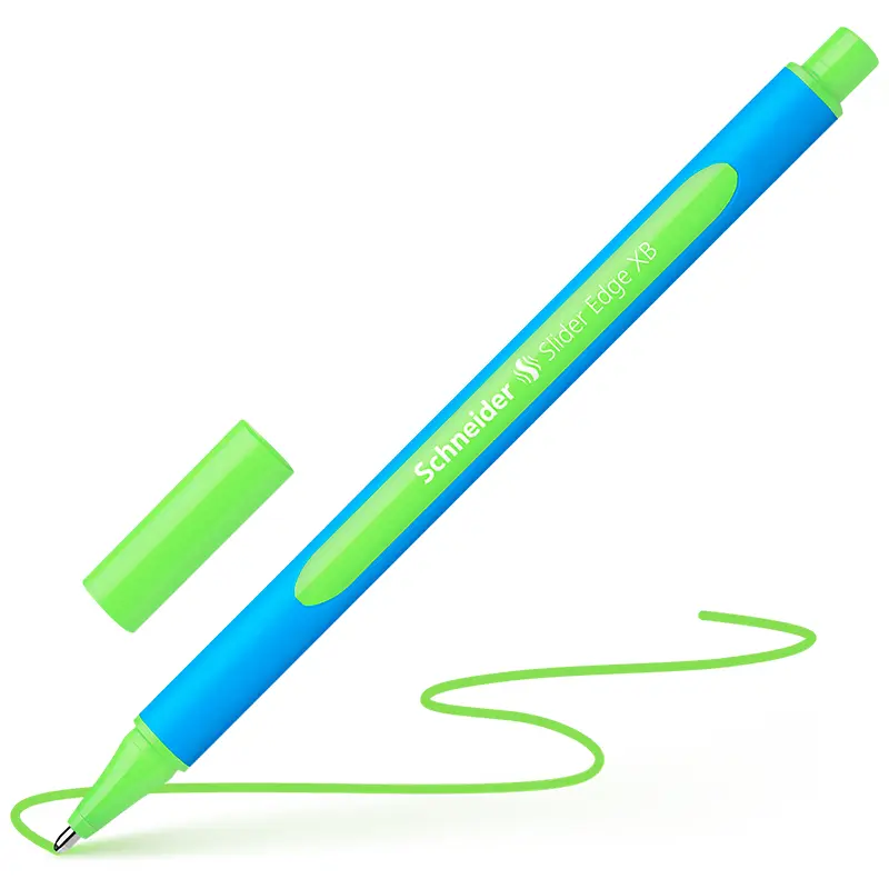 Schneider 152211 Slider Edge XB Tükenmez Kalem Açık Yeşil x 10 Lu Kutu