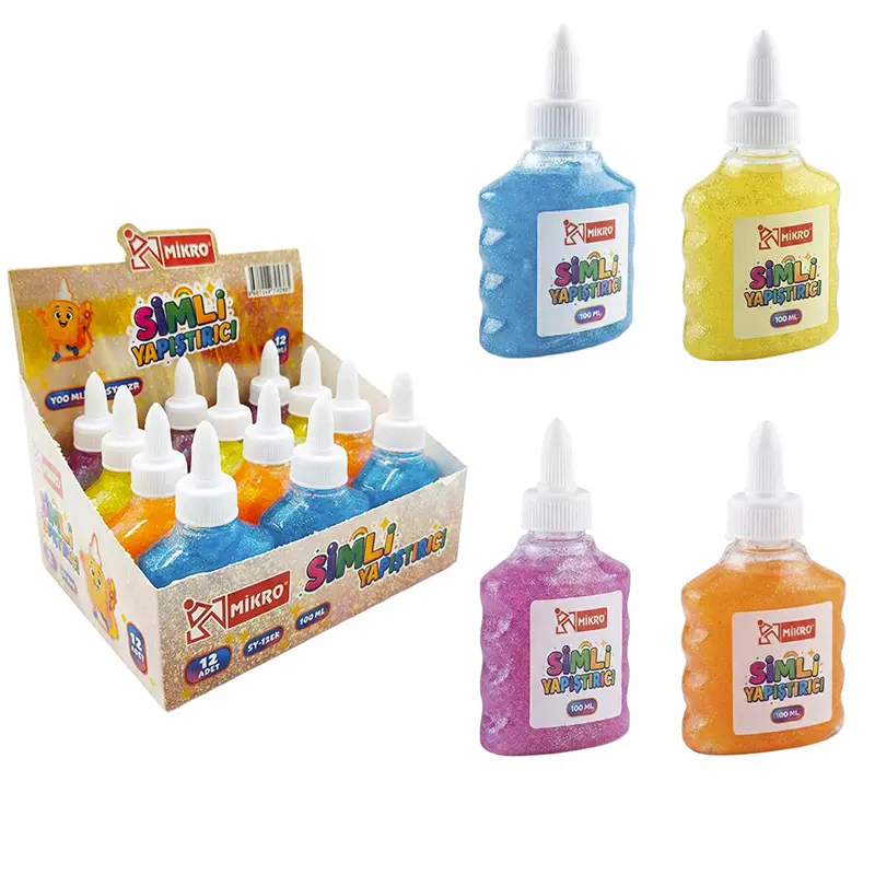 Mikro SY-7528 Spotrenk Simli Yapıştırıcı 100 ML x 12 Li Kutu